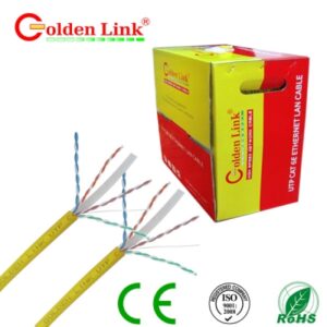 Dây cáp mạng Golden Link - 4 pair (UTP Cat 6e) 100m chống nhiễu