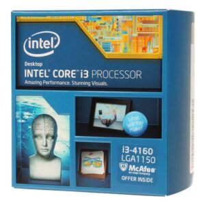 Intel Core i3-4160 Processor (3M Cache, 3.60 GHz)