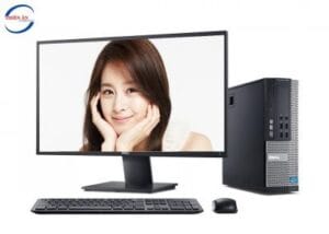 Máy Bộ Dell 9020: Core i3-4130/16GB/SSD 120GB/24inch