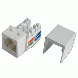 Ổ cắm mạng Dintek Cat.6A Unshielded 110 Jack T568A/B (1305-05001)