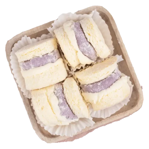 Bánh Kem Khoai Môn & Phô Mai 4 cái 1 phần