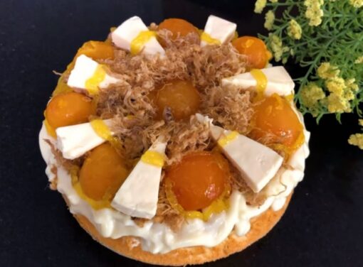 bánh bông lan trứng muối
