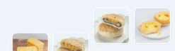 Bánh ngọt nướng mới