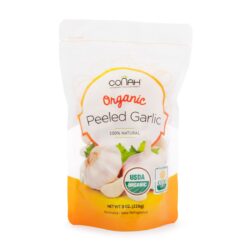 Tỏi Hữu Cơ Tươi Bóc Vỏ 8 oz